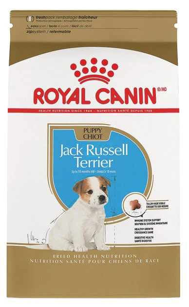 New ๐ Royal Canin Breed Health Nutrition Jack Russell Terrier Puppy Dry ๐ Dog Food ๐