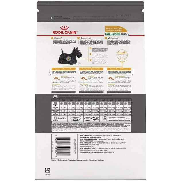 Outlet ๐ Royal Canin Canine Care Nutrition Small Sensitive Skin Care Dry ๐ฆฎ Dog Food, 3-lb bag ๐ - Image 2