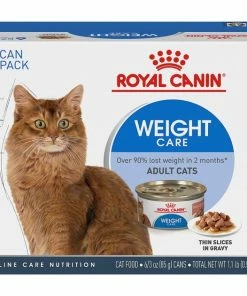 Budget 👍 Royal Canin Feline Weight Care Thin Slices in Gravy Canned Adult Canned Cat Food 😉