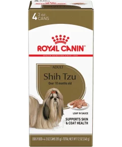 Promo 😀 Royal Canin Breed Health Nutrition Shih Tzu Adult Loaf In Sauce 🐕 Dog Food 🤩