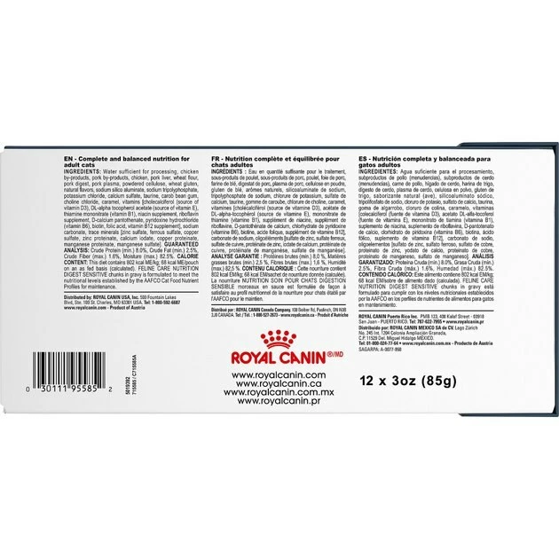 Deals 🌟 Royal Canin Digest Sensitive Chunks in Gravy Adult Cat Food Pouches 🤩 - Image 5