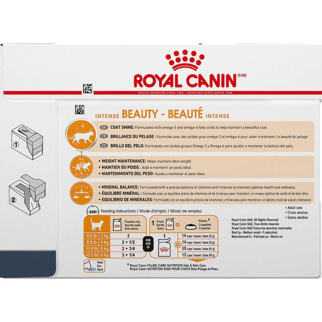 Best Sale π₯ Royal Canin Intense Beauty Chunks in Gravy Adult Cat Food Pouches π - Image 4