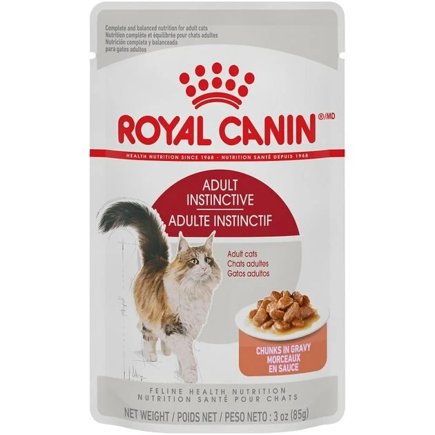 Best reviews of 😉 Royal Canin Adult Instinctive Chunks in Gravy Cat Food Pouches 🌟 - Image 2