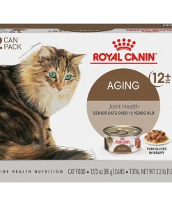 Flash Sale 💯 Royal Canin Aging 12+ Thin Slices in Gravy Canned Cat Food 💯
