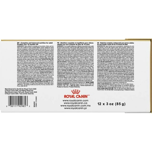 Cheapest ๐ Royal Canin Breed Health Nutrition Poodle Loaf In Gravy Pouch Canned ๐ Dog Food ๐ - Image 5