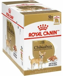 Cheapest 👍 Royal Canin Breed Health Nutrition Chihuahua Loaf In Gravy Pouch 🐶 Dog Food 👏