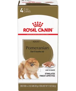 Best deal ๐ Royal Canin Breed Health Nutrition Pomeranian Adult Loaf in Sauce Canned ๐ Dog Food ๐งจ