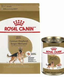 Wholesale ⭐ Royal Canin German Shepherd Adult Dry Food + Loaf in Sauce Canned 🦮 Dog Food 💯