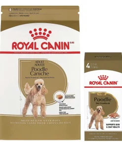 Brand new 😉 Royal Canin Poodle Adult Dry 🐕 Dog Food, 10-lb bag + Royal Canin Toy & Miniature Poodle Adult Loaf in Sauce Canned 🐕 Dog Food, 3-oz, pack of 4 🔥