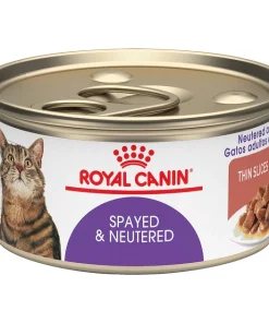 Buy 🛒 Royal Canin Spayed/Neutered Thin Slices in Gravy Canned Cat Food 🤩