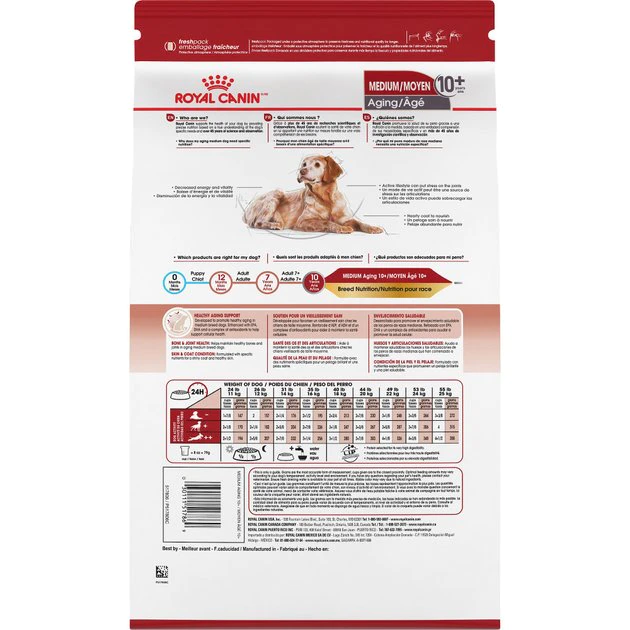 Top 10 ๐คฉ Royal Canin Size Health Nutrition Medium Aging 10+ Dry ๐ Dog Food ๐งจ - Image 2