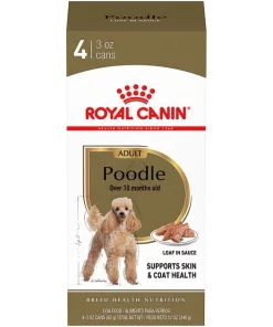 Best Pirce 😍 Royal Canin Breed Health Nutrition Poodle Adult Loaf In Sauce Canned 🦮 Dog Food ❤️